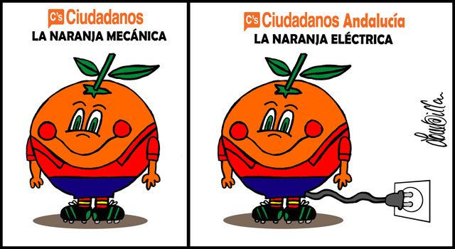 C´s – Andalucía, la ‘naranja eléctrica’, por Lombilla