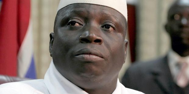 Yahiah Jammeh, dictador de Gambia desde 1994.