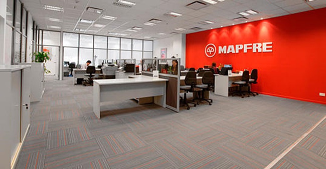 Una oficina de Mapfre.