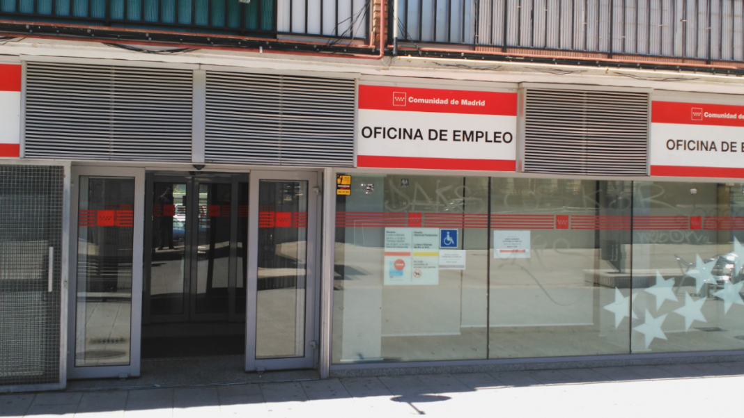 Oficina del paro en Madrid