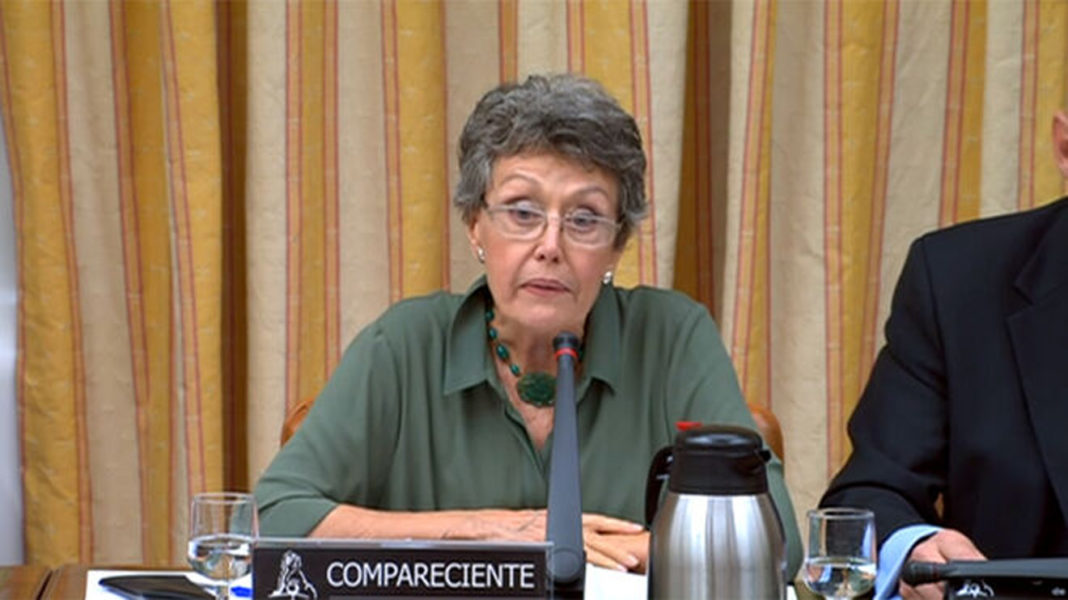 Rosa María Mateo, expresidenta de la corporación RTVE