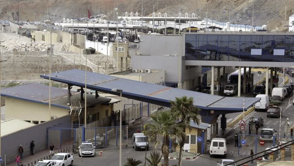 Control fronterizo de Marrueco con España