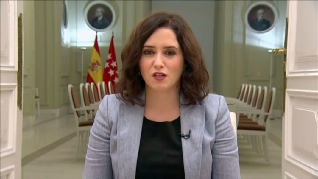 Isabel Díaz Ayuso presidenta de la Comunidad de Madrid