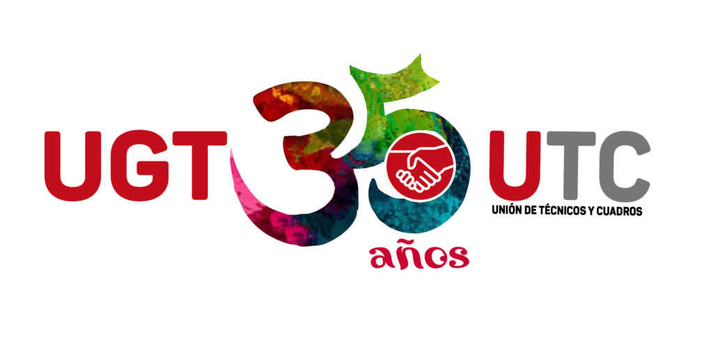 LOGO UGT UTC 35 años