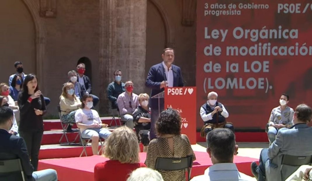 Ábalos, hoy en Valencia por el tercer aniversario de la llegada a Moncloa de Pedro Sánchez