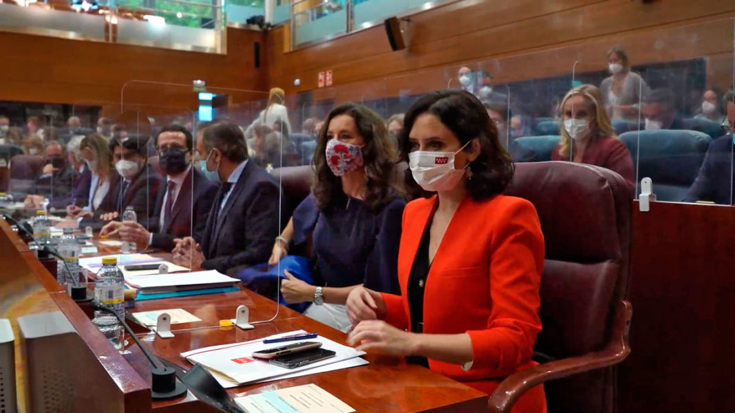 Arranca la XII Legislatura de la Comunidad Madrid, con Ayuso como presidenta