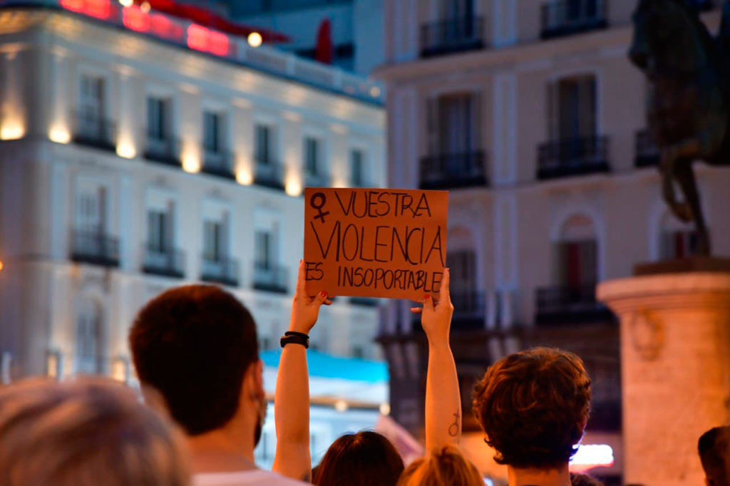 Manifestacion con la violencia machista y vicaria en Madrid, foto Agustín Millán
