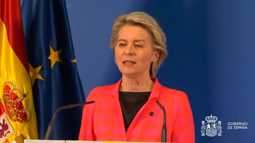 Presidenta de la Comisión Europea, Ursula von der Leyen