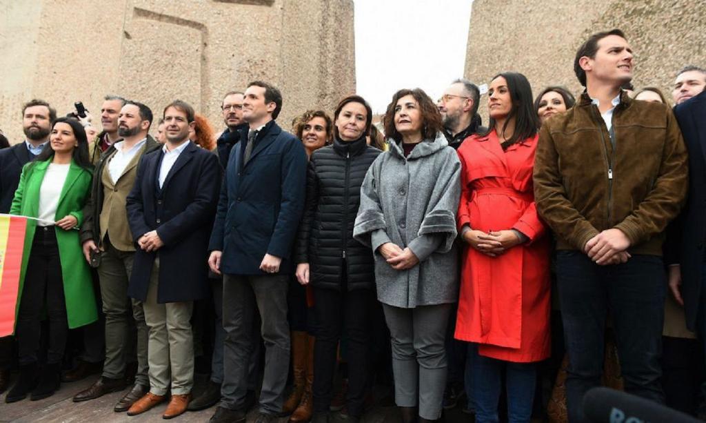 La manifestación de Colón escenificará la división de las derechas españolas