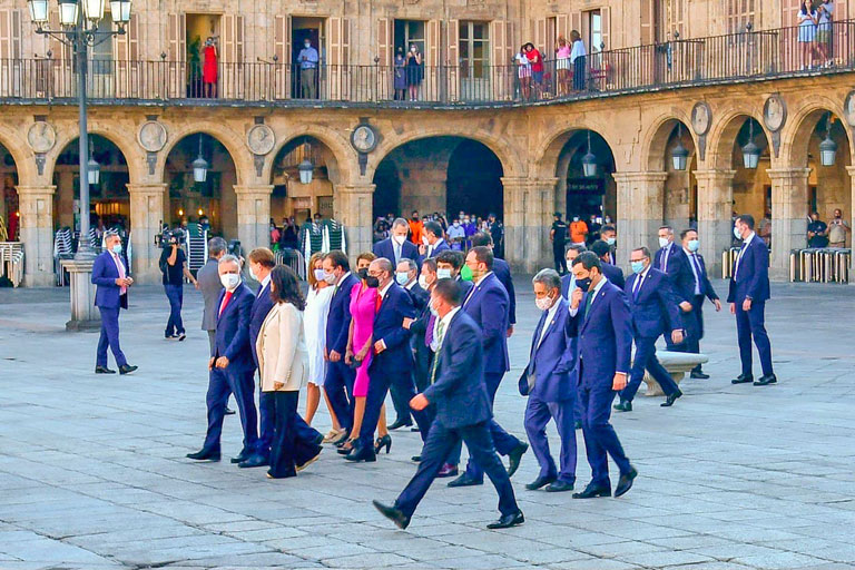 XXIV Cumbre de Presidentes en Salamanca, foto Agustín Millán