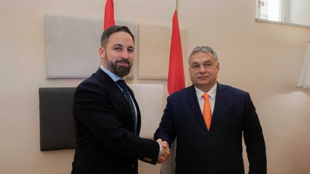 Abascal y Orbán en una reciente reunión.
