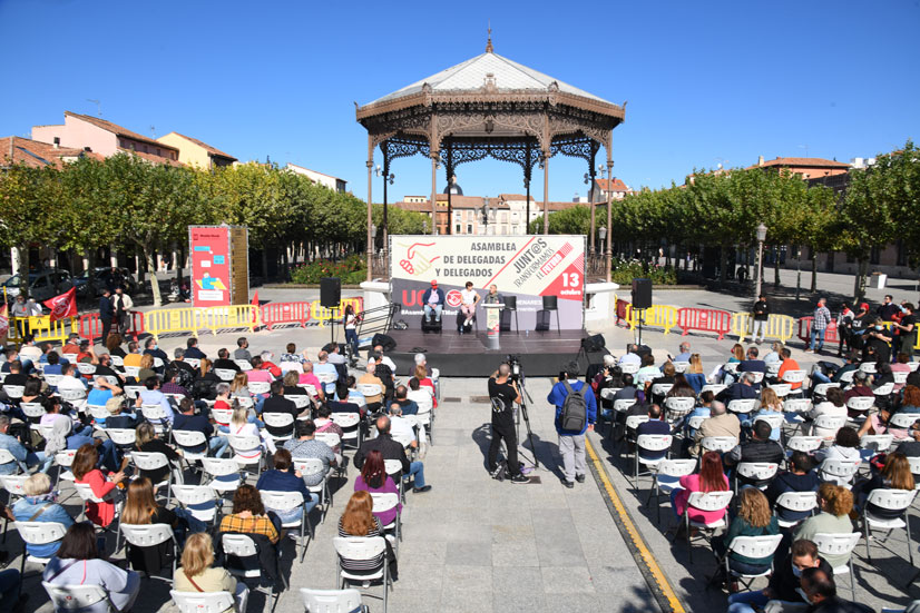 Asamblea de delegados y delegadas de UGT Madrid en Alcalá de Henares, foto Agustín Millán