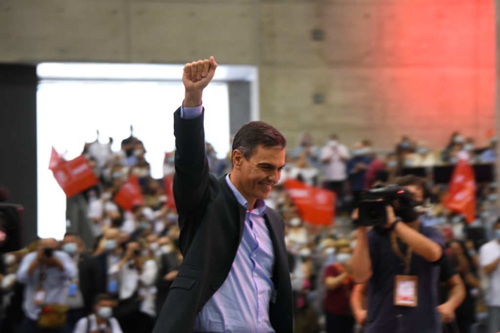 Pedro Sánchez reelegido secretario general del PSOE, foto Agustín Millán