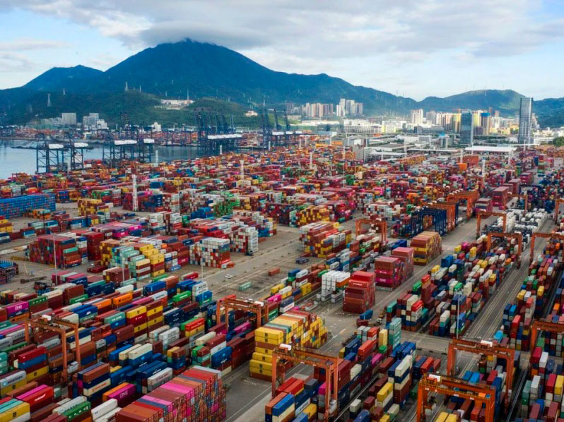 Atasco de contendores en los puertos de todo el mundo