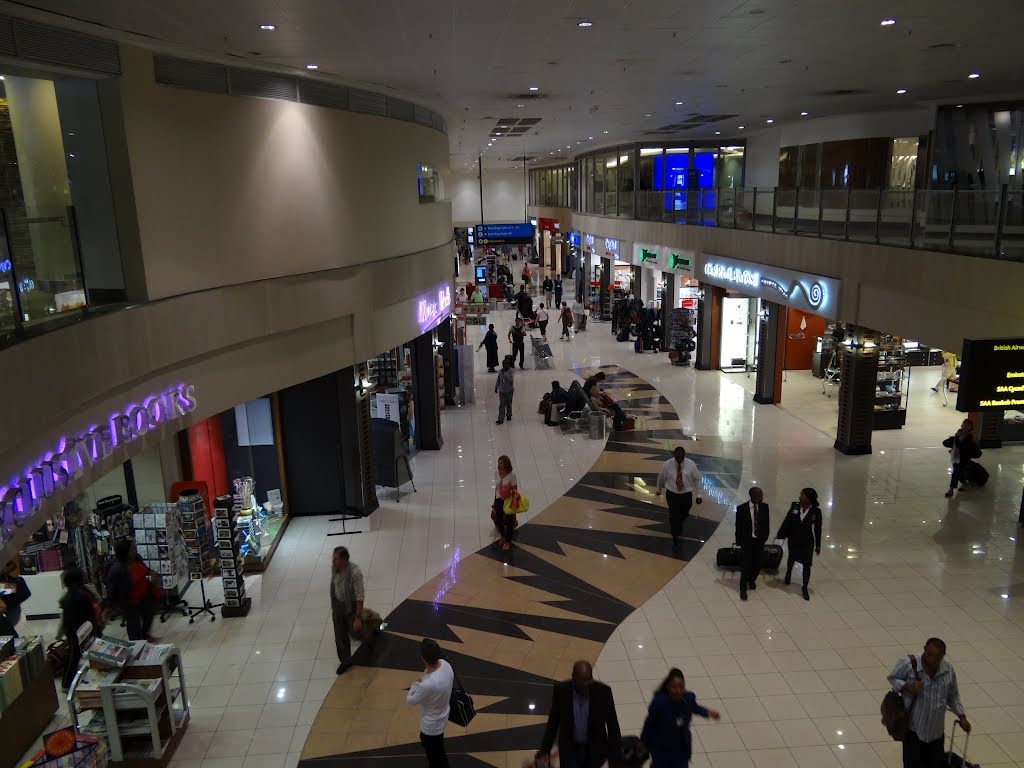 Instalaciones del Aeropuerto de Johannesburgo