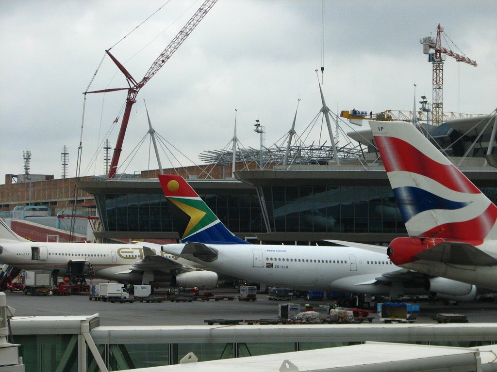 Instalaciones del Aeropuerto de Johannesburgo
