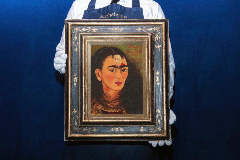 Sotheby's vende por 34,9 millones de dólares el autorretrato de de Frida Kahlo, titulado 'Diego y yo'