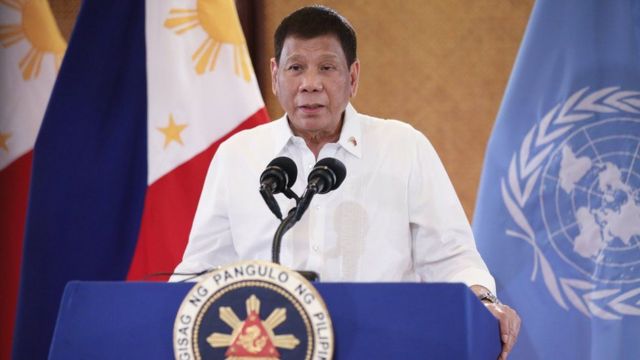 Presidente de Filipinas, Rodrigo Duterte