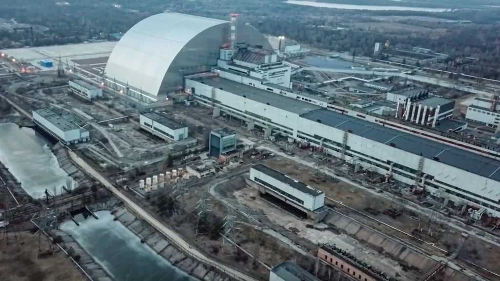 Imagen de la central nuclear de Chernóbil.