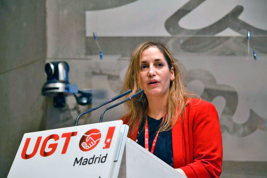 Marina Prieto nueva secretaria general de UGT Madrid, foto Agustín Millán