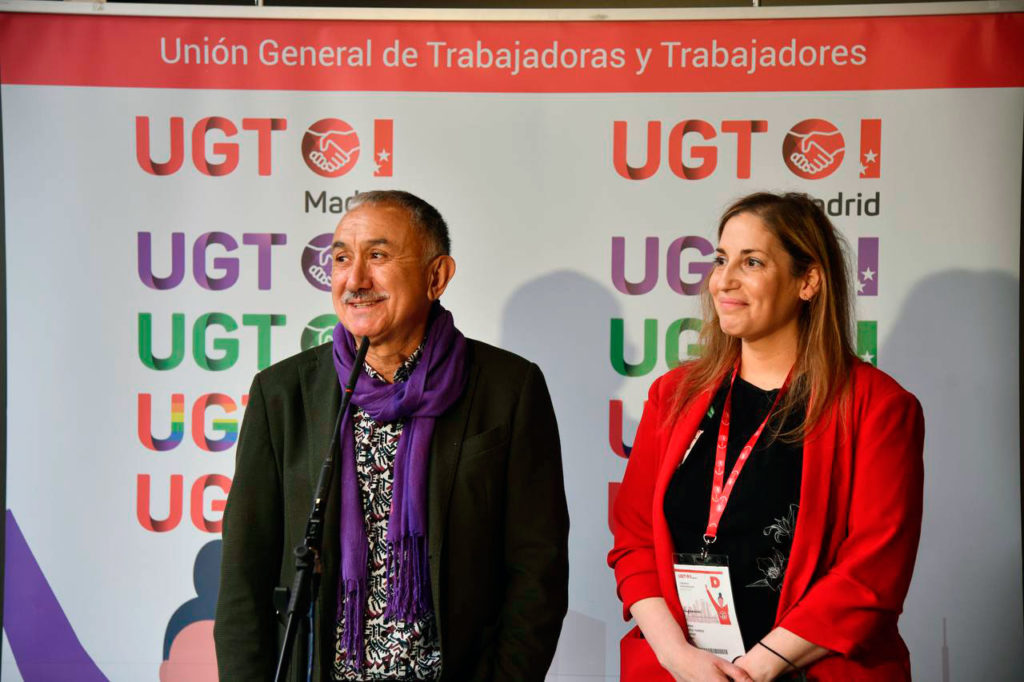 Marina Prieto nueva secretaria general de UGT Madrid, foto Agustín Millán