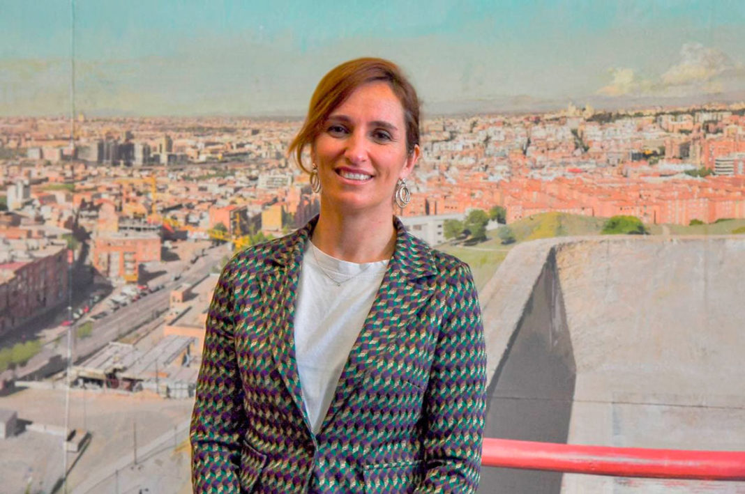 Mónica García, portavoz de Más Madrid en la Asamblea de Madrid, foto Agustín Millán