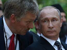 Dmitry Peskov y Vladimir Putin