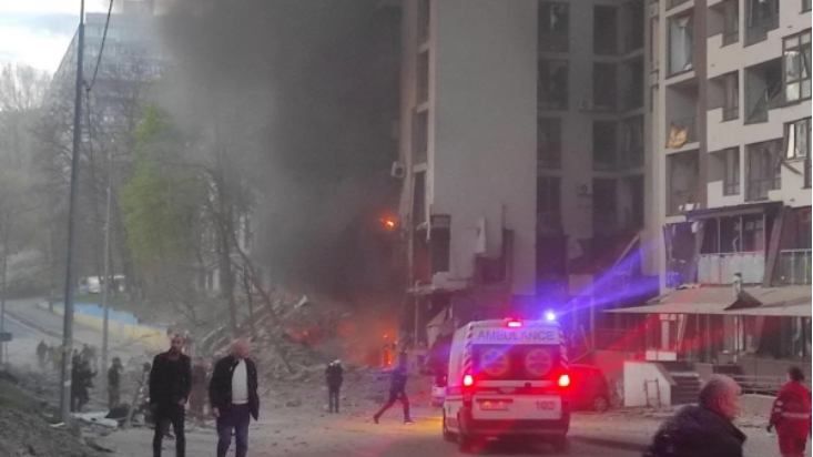 Rusia confirma el bombardeo de Kiev durante la visita de Guterres