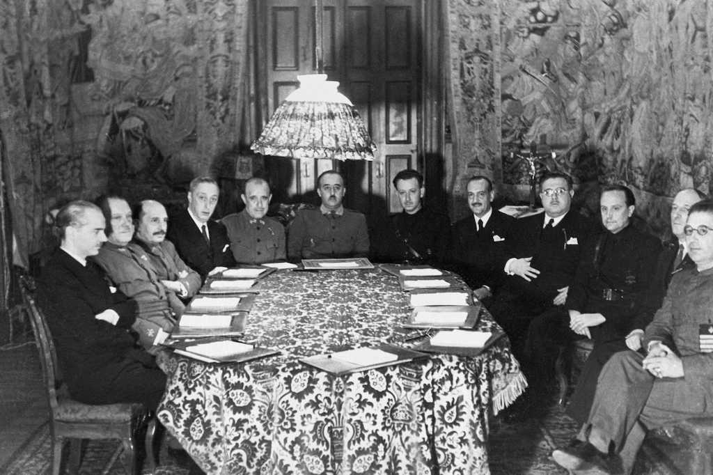 Consejo de Ministros de Franco.