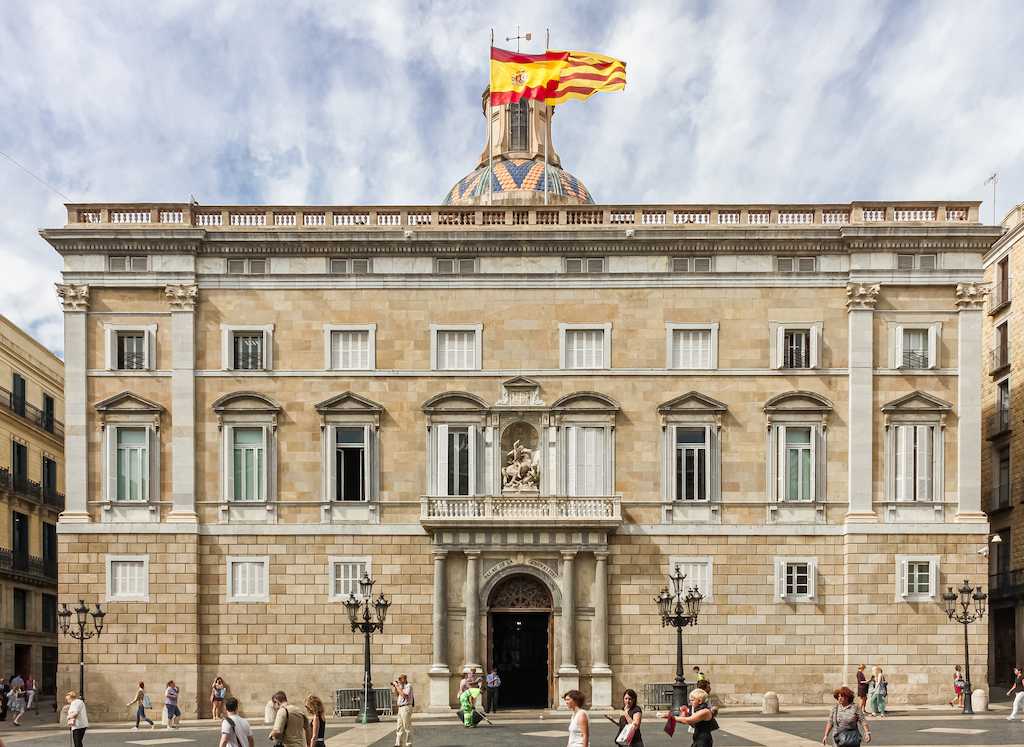 Palau de la Generalitat de Cataluña.