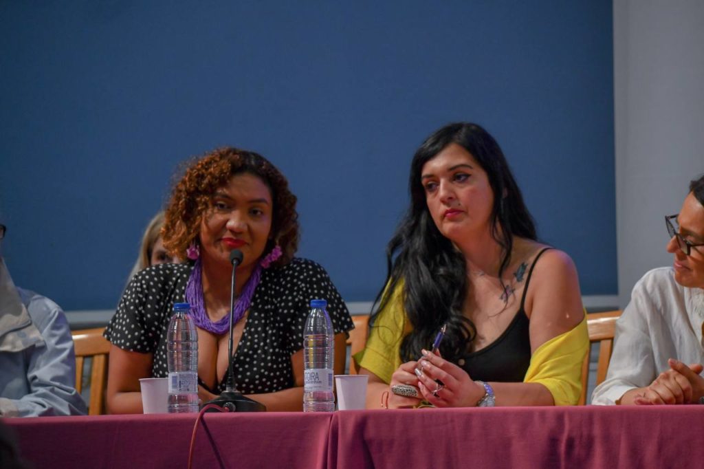Conferencia Internacional de supervivientes de la prostitución, organizada por la Coalición para la Abolición de la Prostitución, foto Agustín Millán