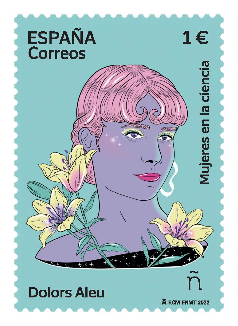 Correos emite un sello dedicado a Dolors Aleu, dentro de la colección #8MTodoElAño