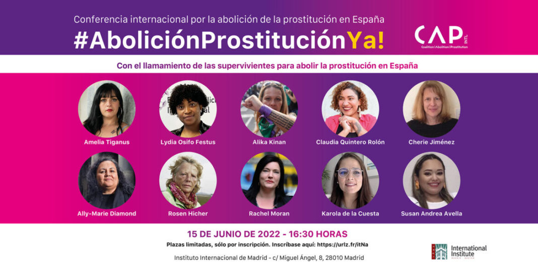 Conferencia internacional por la abolición de la prostitución en España