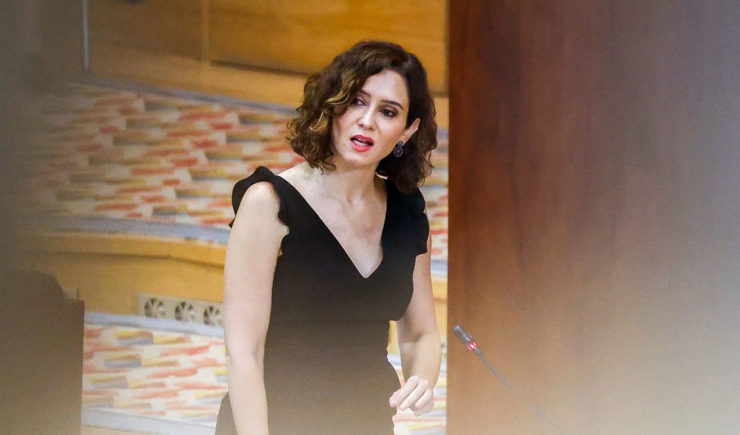Isabel Díaz Ayuso, presidenta de la Comunidad de Madrid, rebosante de machismo en la sesión de control en la Asamblea