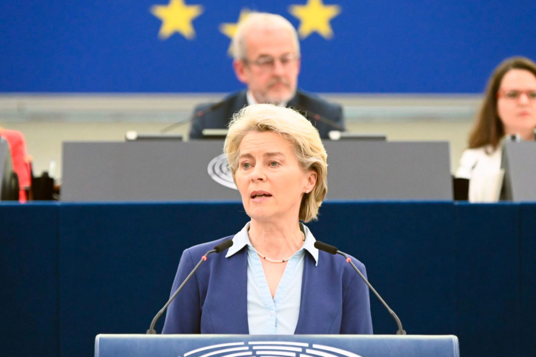 La presidenta de la Comisión Europea, Ursula von der Leyen, se ha pronunciado este miércoles en favor de una reforma del mercado eléctrico europeo