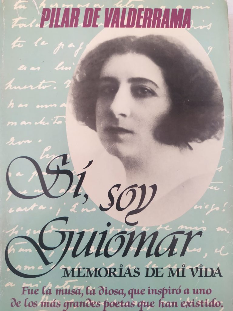 En 1981, dos años después de morir, sale la autobiografía de Pilar de Valderrama confirmando que ella era Guiomar