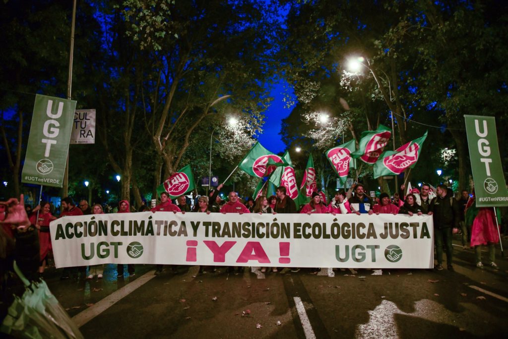 Manifestación por el clima en Madrid, fotos Agustín Millán