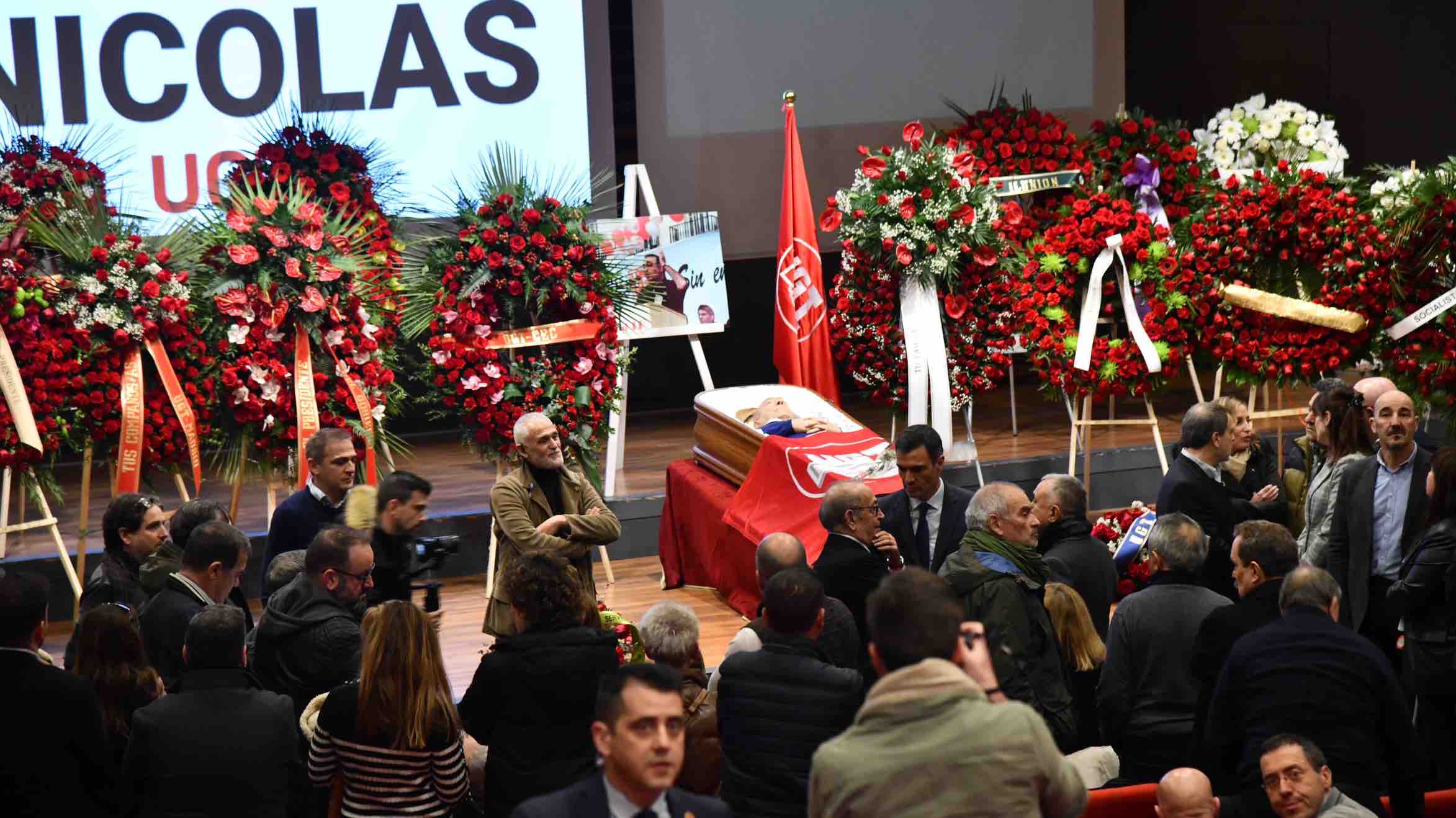 Funeral de Nicolás Redondo, fotos Agustín Millán (UGT)