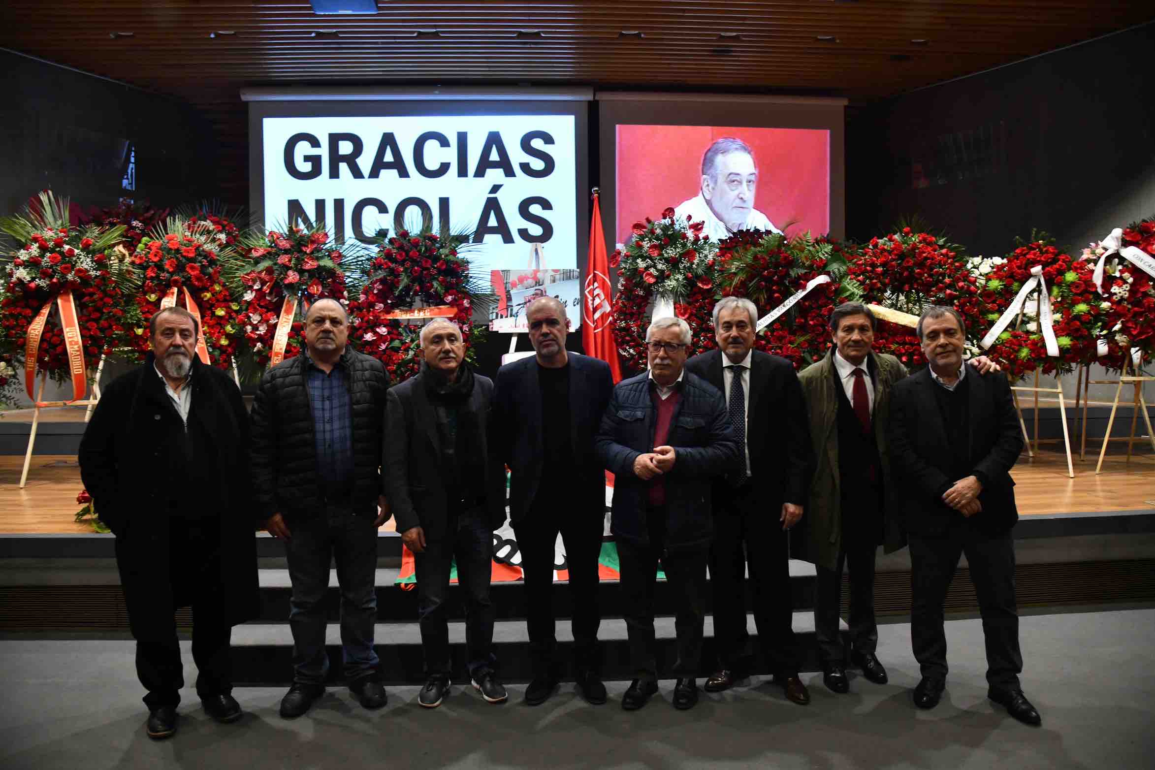 Funeral de Nicolás Redondo, fotos Agustín Millán (UGT)