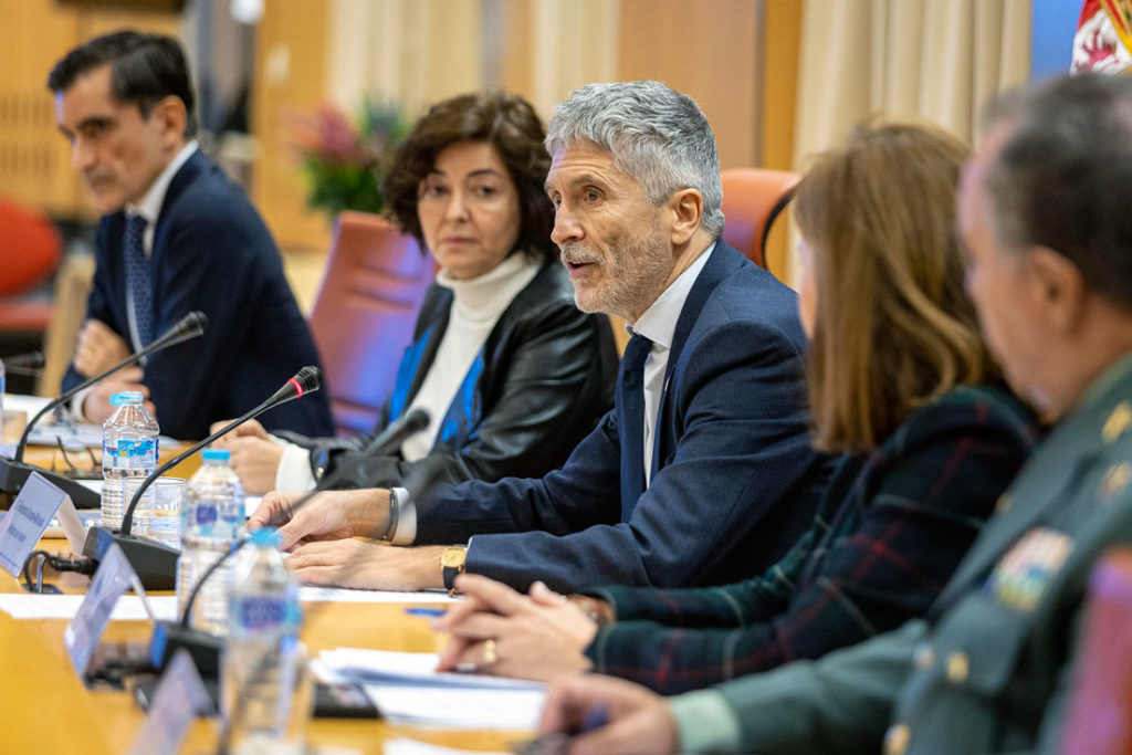 El ministro del Interior, Fernando Grande Marlaska, ha presentado el balance provisional de siniestralidad vial 2022