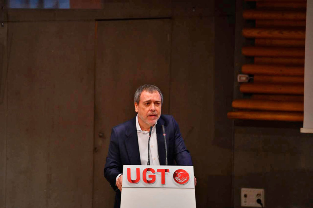El secretario general de FICA UGT, Mariano Hoya, foto Agustín Millán