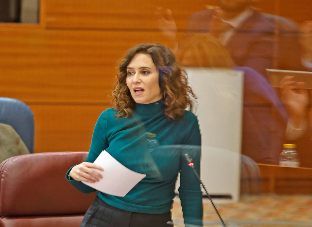 Isabel Díaz Ayuso, presidenta de la Comunidad de Madrid, foto C Madrid