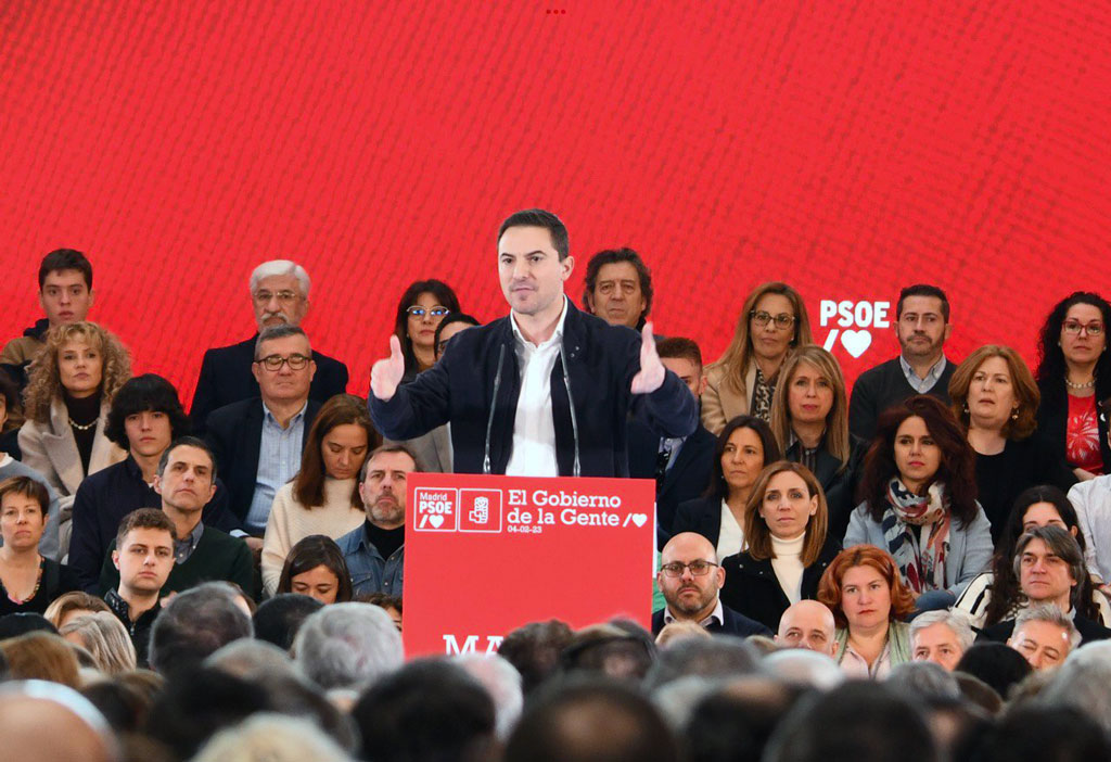 Juan Lobato, secretario general del PSOE de Madrid