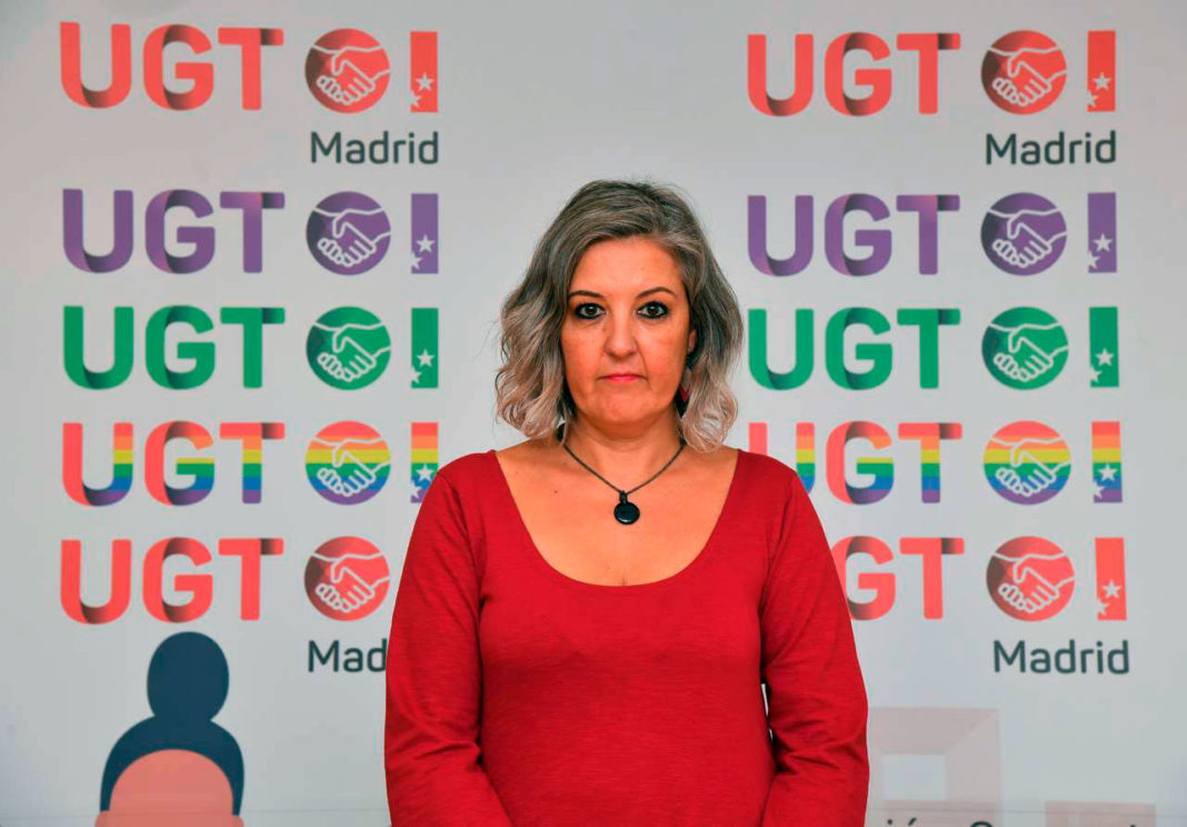 Laura Muñoz, secretaria de Servicios Sociales y Sector Público de UGT Madrid