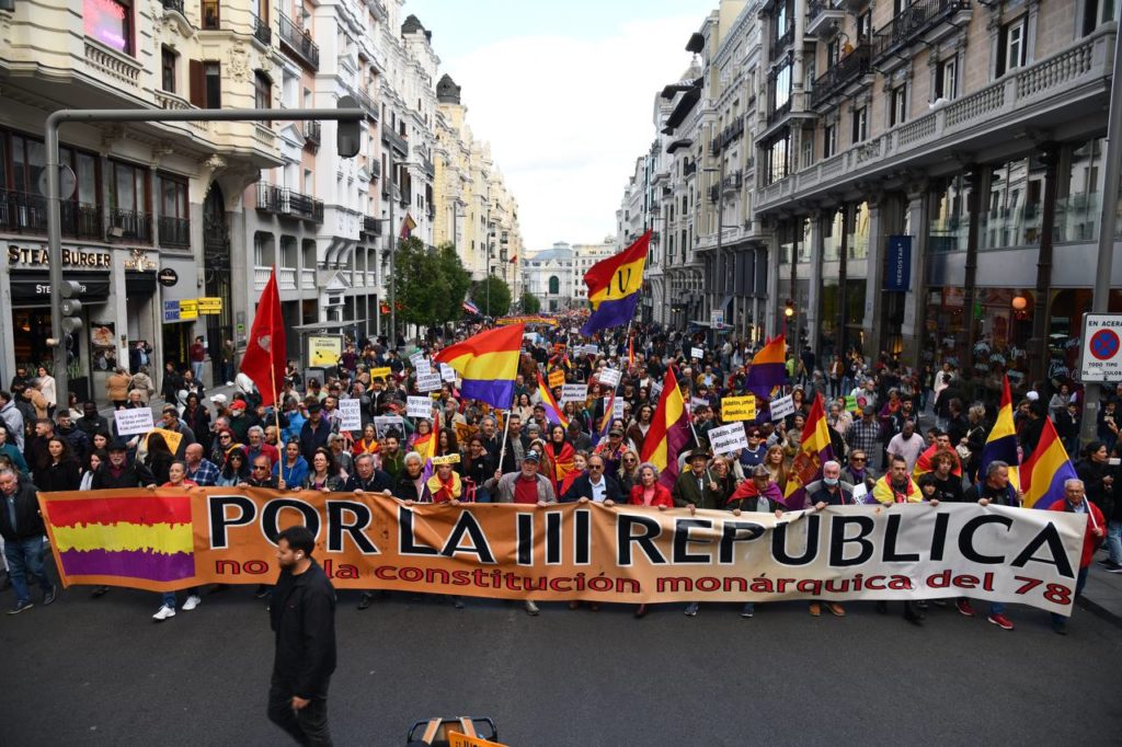 Manifestación República